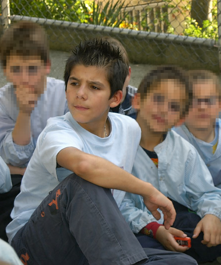 Diego Sánchez, дитячий будинок
